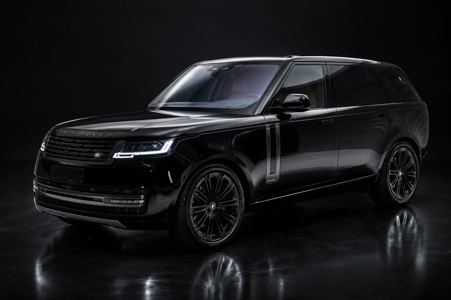 Range Rover Vogue LWB with private chauffeur — photo 1