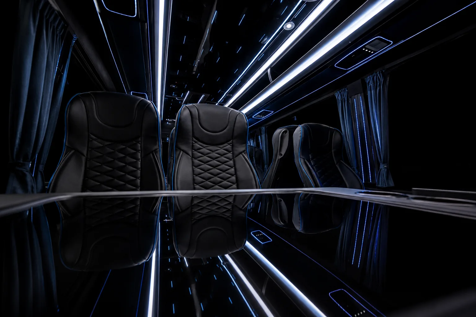 Mercedes-Benz VIP Sprinter — sièges arrière capitaine